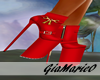 g;Taxi red boots