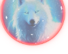 Glow Wolf cut out