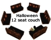 Halloween 12 seat couch