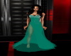 teal dimond gown