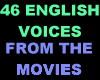 46 english voices