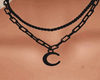Black Moon Necklace