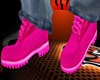 Pink Work Boots