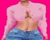 Pink Crop Blouse