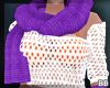 Purple Scarf & Glove