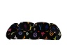 LV BLACK DESIGN COUCH