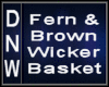 Brown Wicker Fern