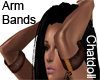 C] Arm bands Leather BRN