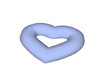 Blue Heart Kiss Floatie