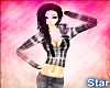 Black Plaid Hoodie