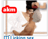 Licking sexy you A