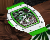White Green RM Watch