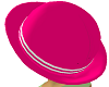 bowler hat pink