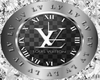 !H4L! Silver LV Watch