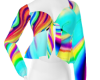 Swirl Rainbow Top DQJ