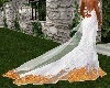 Flame Wedding Dress