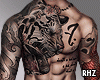 !R Tattoo Monster Tiger