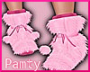 Pink Snow Fur Boots