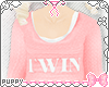 [Pup] Pink Twin Sweater