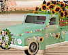 Truck w Sunflowers
