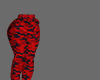 Red camo joggers