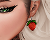 ❀ Strawberry Earrings