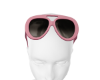 Aviator glasses blush H