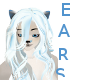 Metalic Blue Wolf Ears
