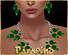 P9) Full Set  Emeralds