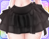 🌙 Coquette Skirt Blk
