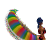 {PSV rainbow fluffy tail