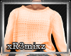 Knotted Sweater Orange