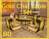 [BD] Gold Chat Tableset