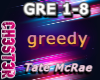 Tate McRae - greedy