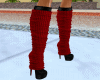 Winter Boots-Red & Black