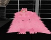 Wolf Fur Helmet Pink V2