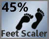 Feet Scaler 45%  M