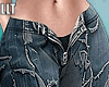 Patched Jeans