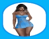 MiniLace LightBlue/Stars