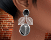 Silver earring+bracelet