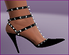 Hot Black Heels Bling