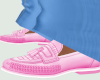 Pink Spring DB Loafers