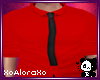 (A) Red Shirt&Tie 