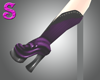 Purple Goth Shoe
