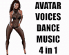 Dancing Avi 4 in 1