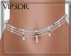 3DR Belly Chain Silver