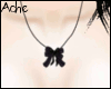 [Ache] Bow Necklace