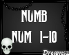 💀 Numb [num 1-10]
