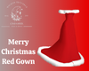 Merry Christmas Red Gown