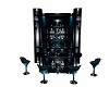 LL~BLACK & TEAL BAR